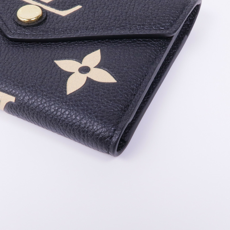 LOUIS VUITTON Monogram Empreinte Victorine Wallet金扣錢包-6