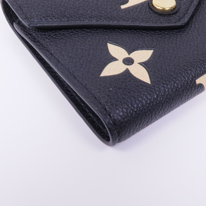 LOUIS VUITTON Monogram Empreinte Victorine Wallet金扣錢包-7