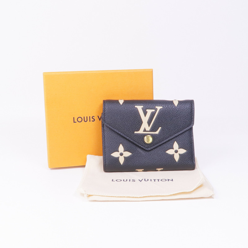 LOUIS VUITTON Monogram Empreinte Victorine Wallet金扣錢包-14