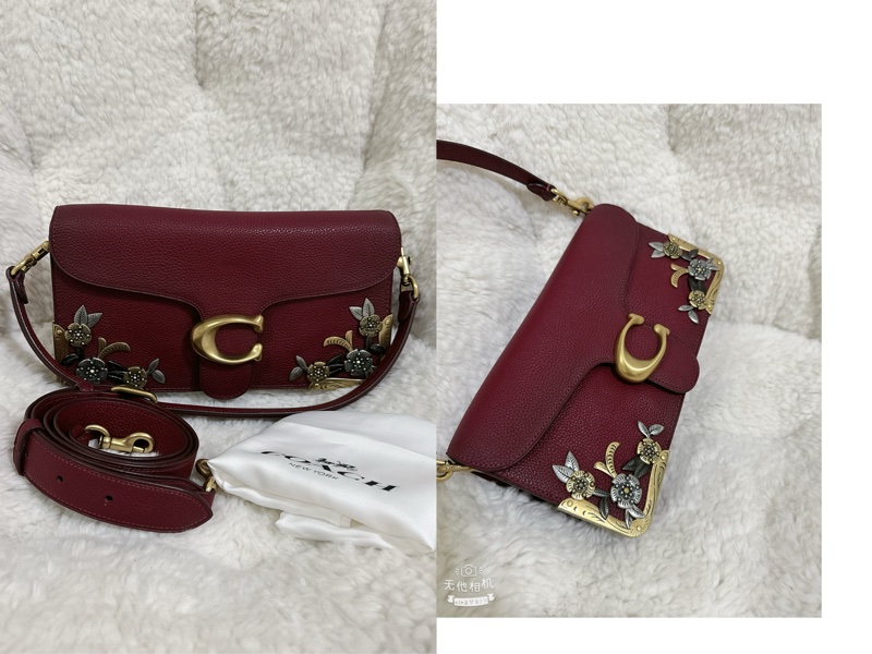 全新 coach tabby 26(立體金屬花)-0