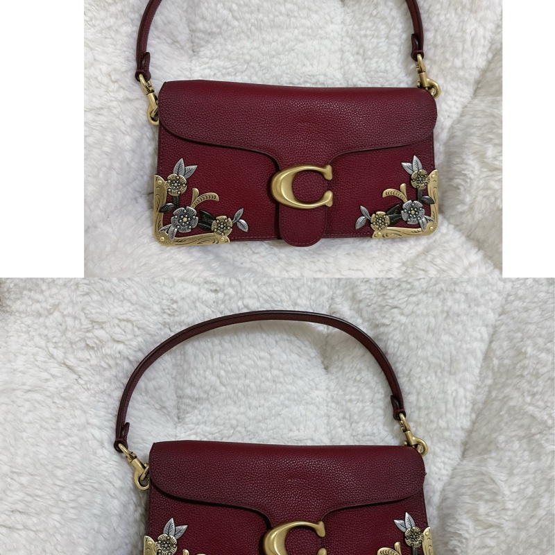 全新 coach tabby 26(立體金屬花)-5