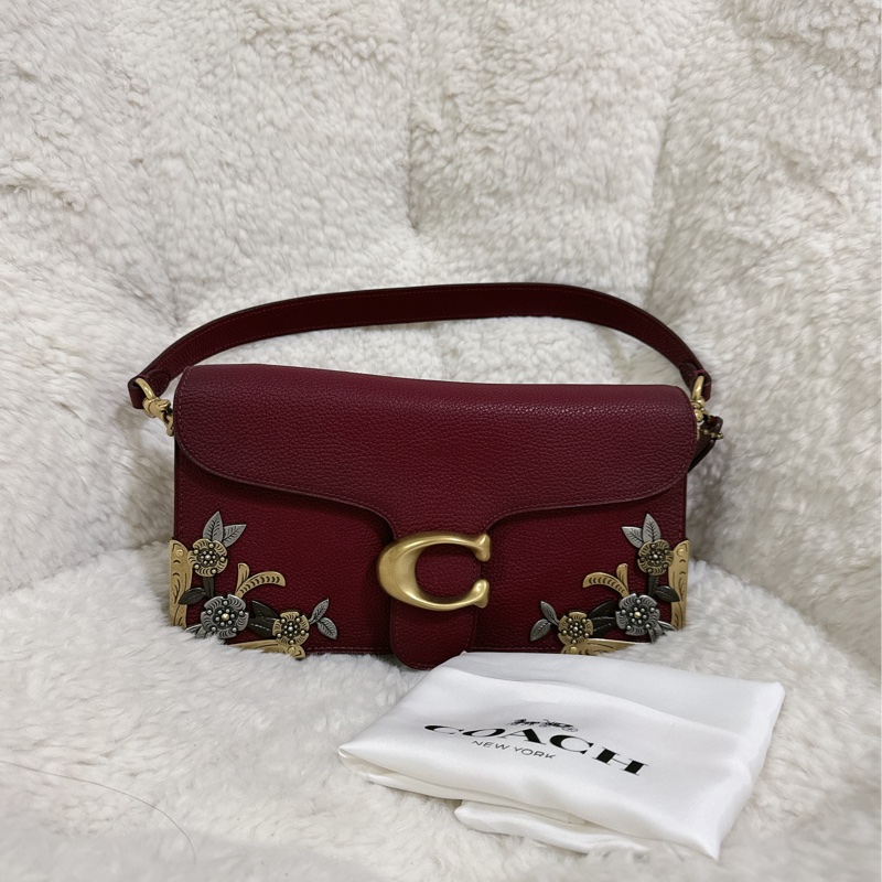 全新 coach tabby 26(立體金屬花)-10
