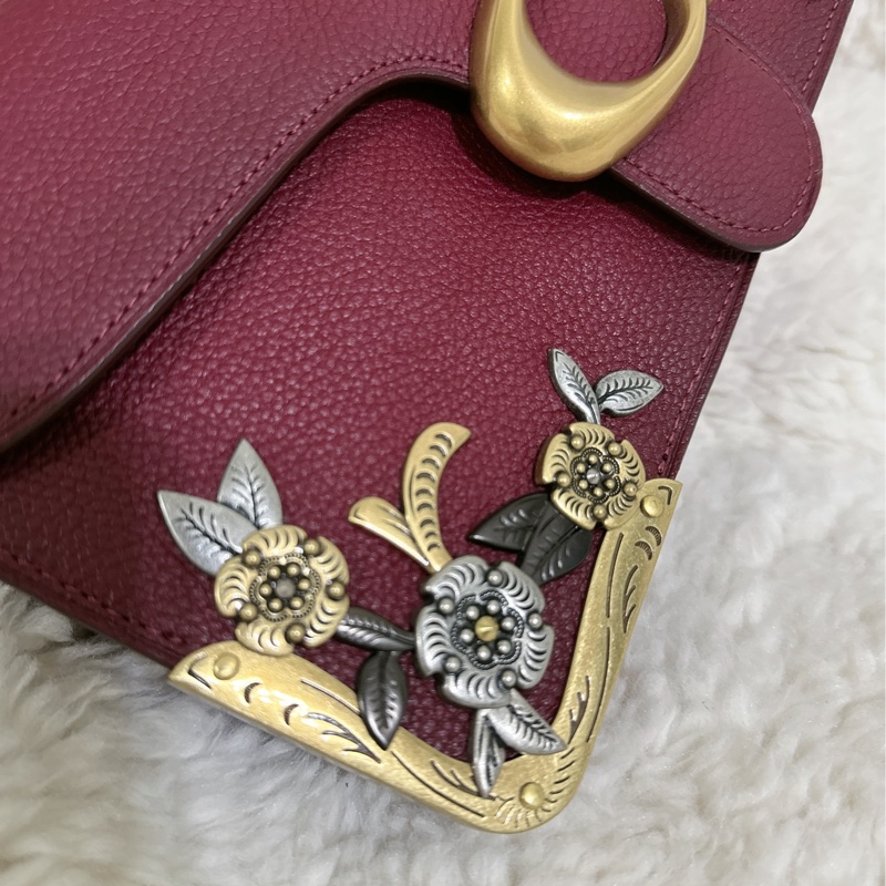 全新 coach tabby 26(立體金屬花)-15