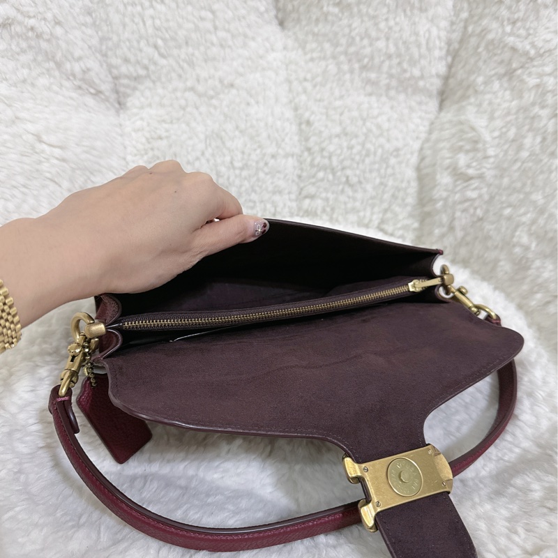 全新 coach tabby 26(立體金屬花)-18