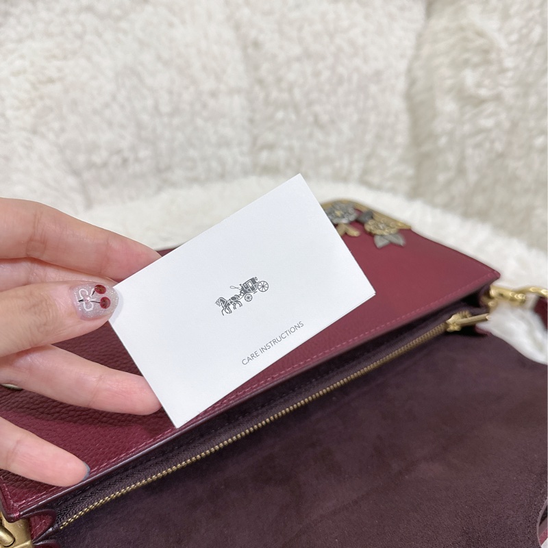 全新 coach tabby 26(立體金屬花)-20