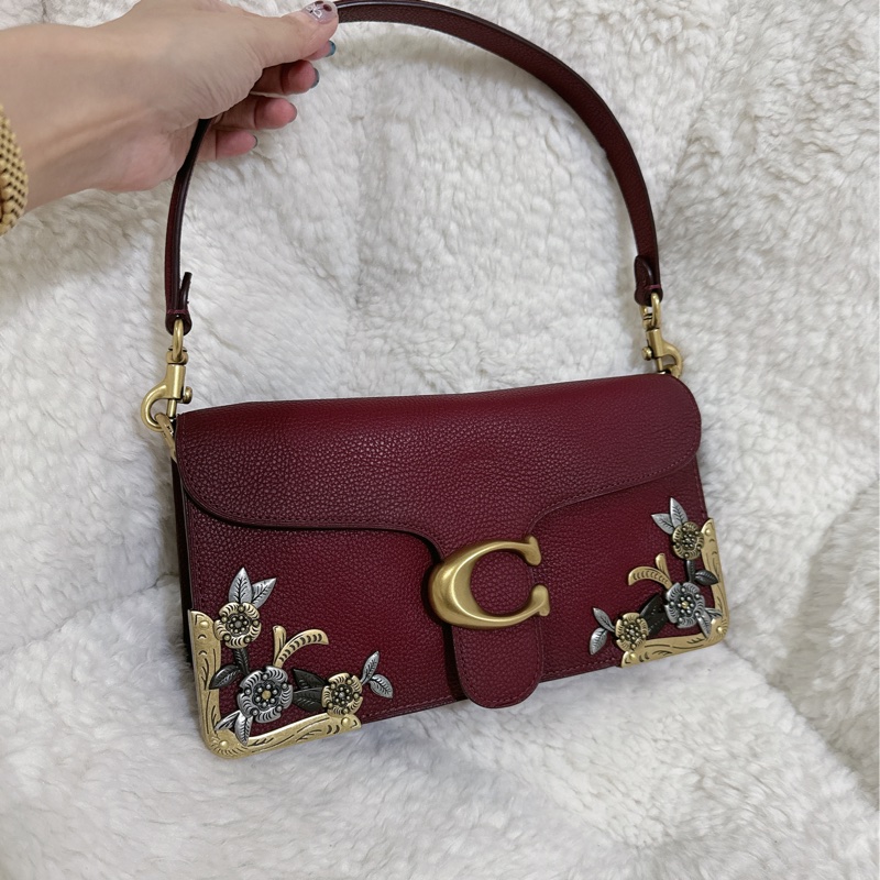 全新 coach tabby 26(立體金屬花)-27