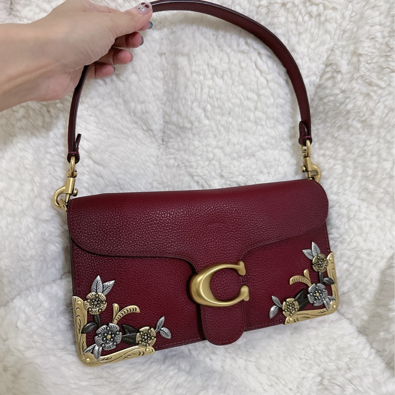 全新 coach tabby 26(立體金屬花)-30