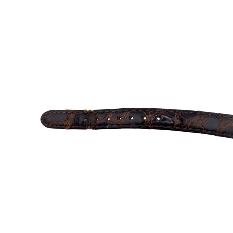 浪琴表 L4.120.2 圓形金色石英錶，類比/數位顯示-6