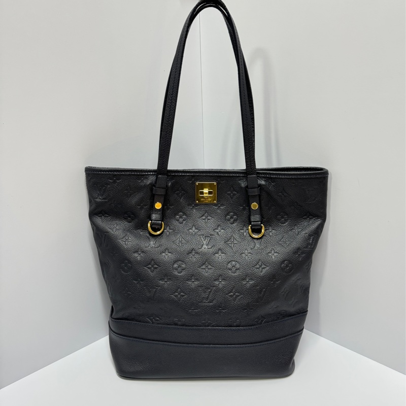 (超稀有⏰) LV 專櫃高級款 全牛皮凱莉釦 托特包👜 專櫃13萬!-11