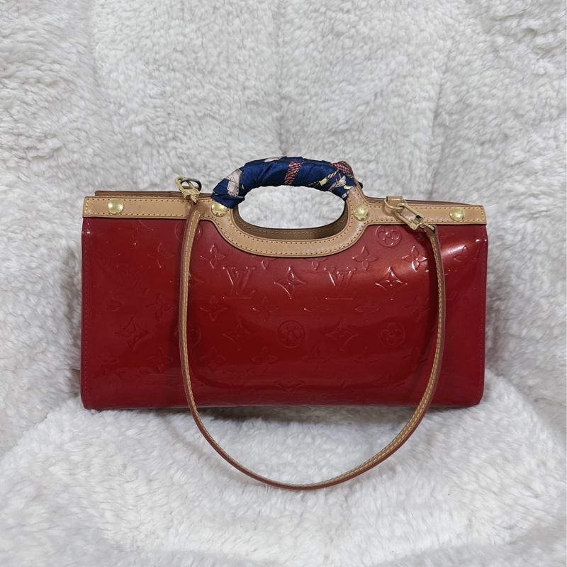 LV 漆皮手提肩背包M91987-1