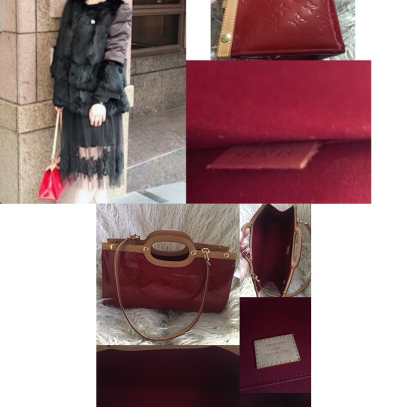 LV 漆皮手提肩背包M91987-9