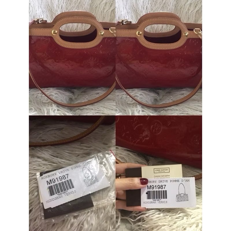 LV 漆皮手提肩背包M91987-16