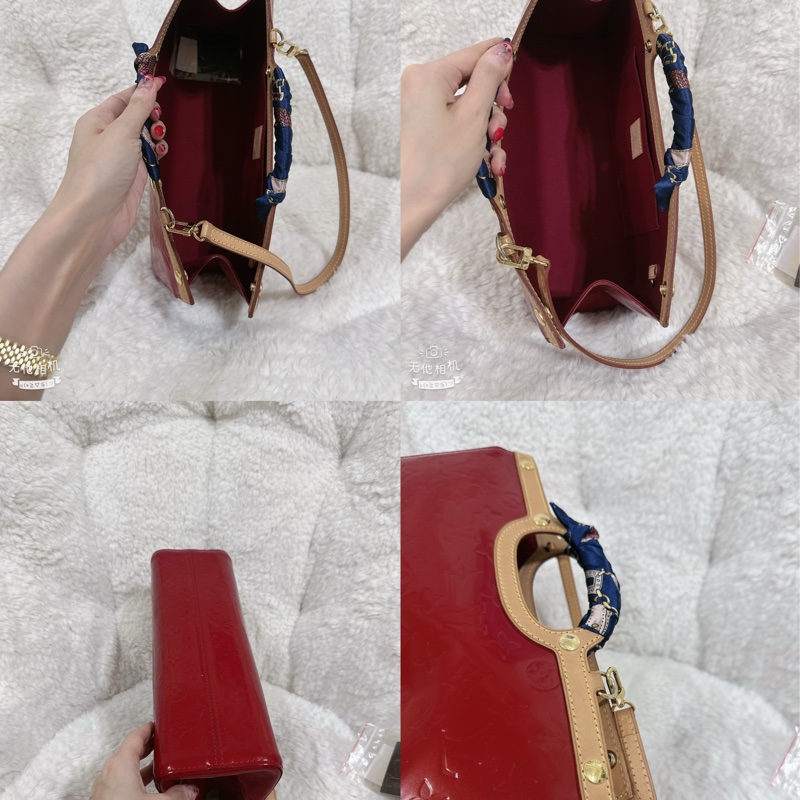 LV 漆皮手提肩背包M91987-10