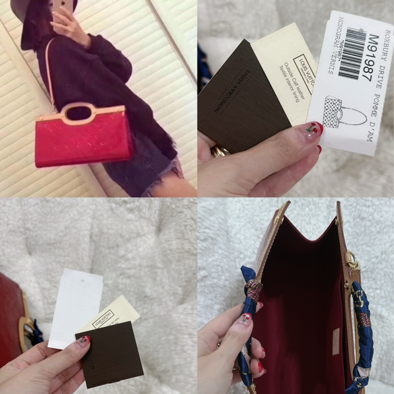 LV 漆皮手提肩背包M91987-12