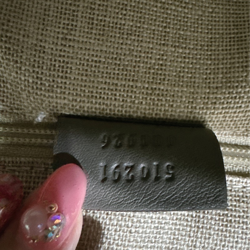 全新 Gucci 手提肩背包 (大象灰）-8