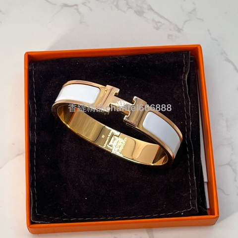 💗香緹國際精品💗愛馬仕 H手環 PM 玫瑰金