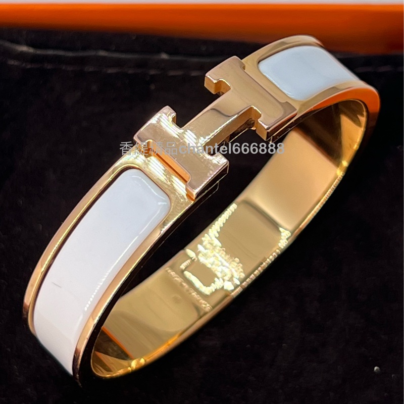 💗香緹國際精品💗愛馬仕 H手環 PM 玫瑰金-2