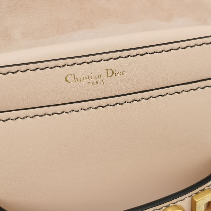 Dior J'Adior牛皮帆布釘珠刺繡J'Adior標誌單肩包-7