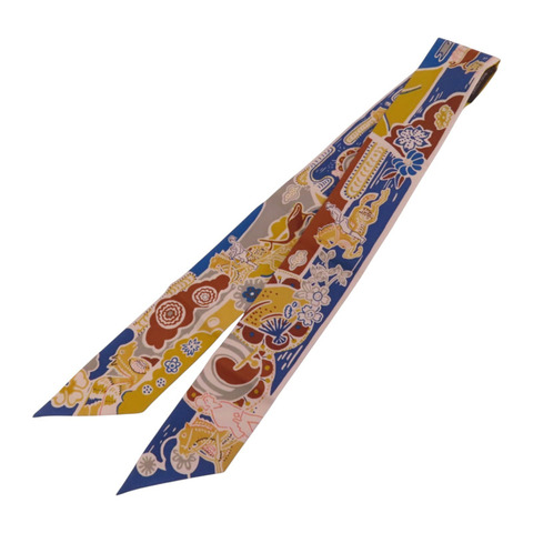 HERMES 絲質Twilly Scarf絲巾