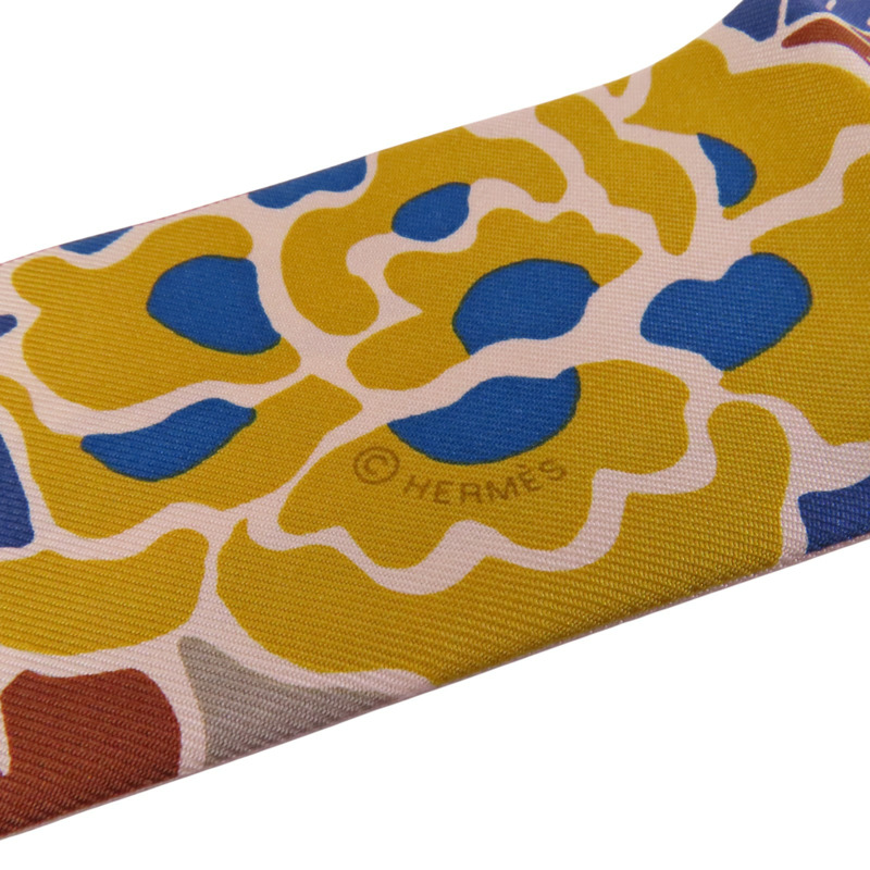 HERMES 絲質Twilly Scarf絲巾-7