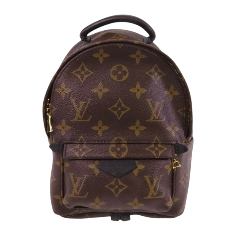 LOUIS VUITTON Monogram Palm Springs Mini金扣背包肩背兩用袋-0