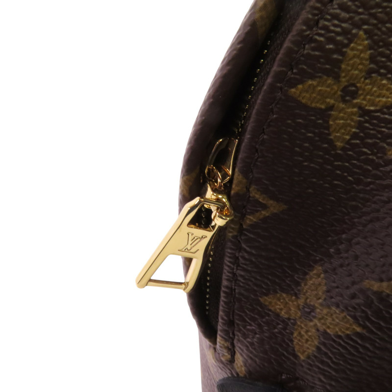 LOUIS VUITTON Monogram Palm Springs Mini金扣背包肩背兩用袋-8