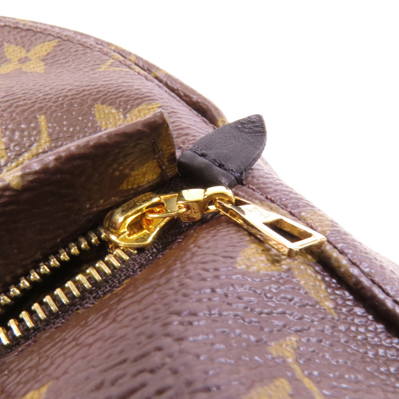 LOUIS VUITTON Monogram Palm Springs Mini金扣背包肩背兩用袋-15