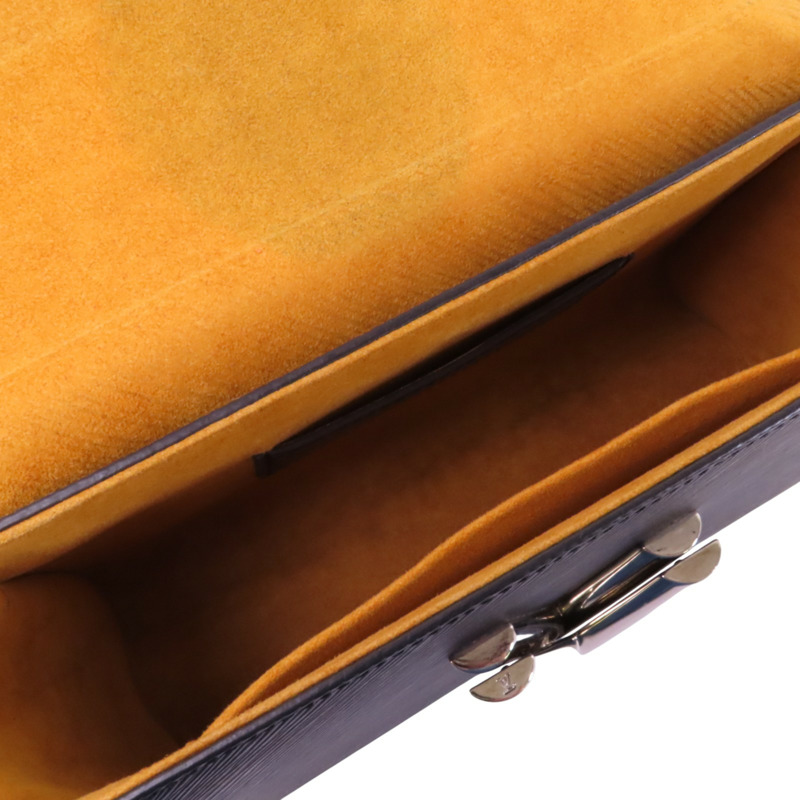 LOUIS VUITTON Epi Twist MM銀扣手挽肩背兩用袋-4