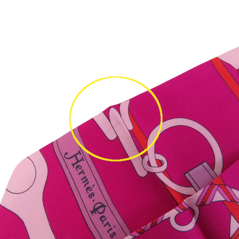 HERMES 絲質Twilly Scarf絲巾-12