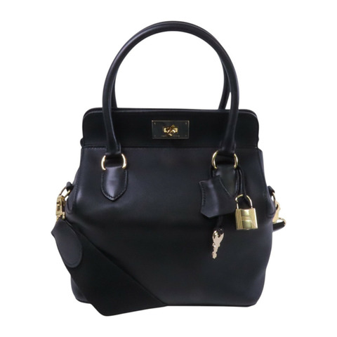 HERMES Swift皮革Tool Box 20金扣手挽肩背兩用袋