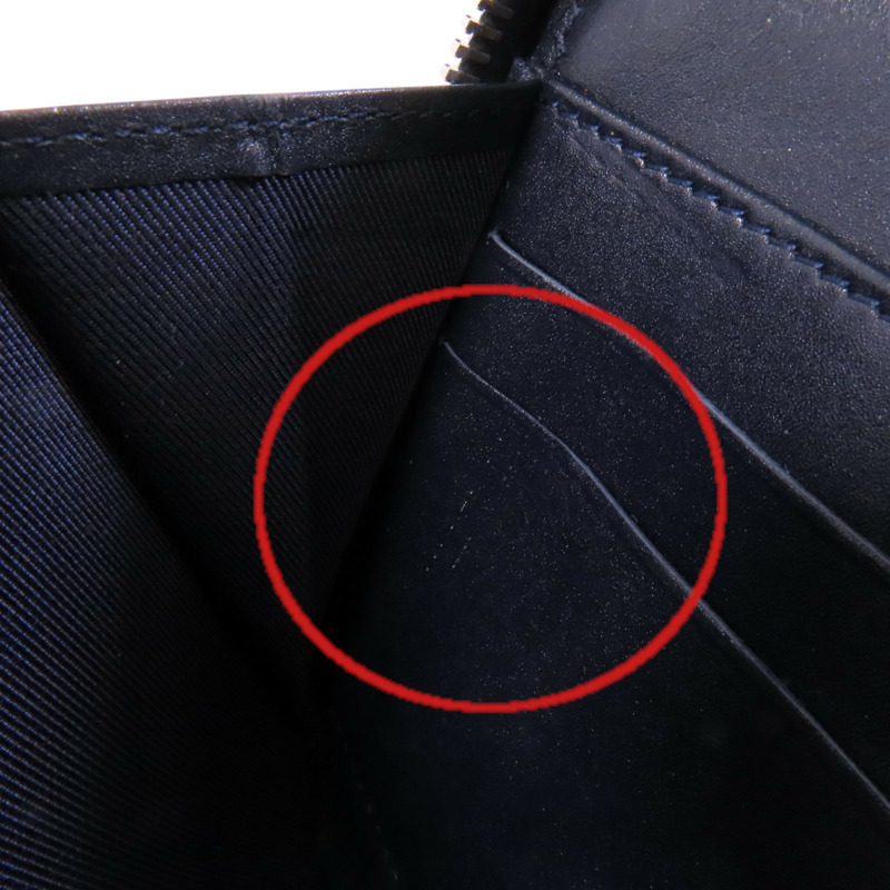 CHANEL 牛皮皮革Round Long Wallet銀扣拉鏈長錢包-18