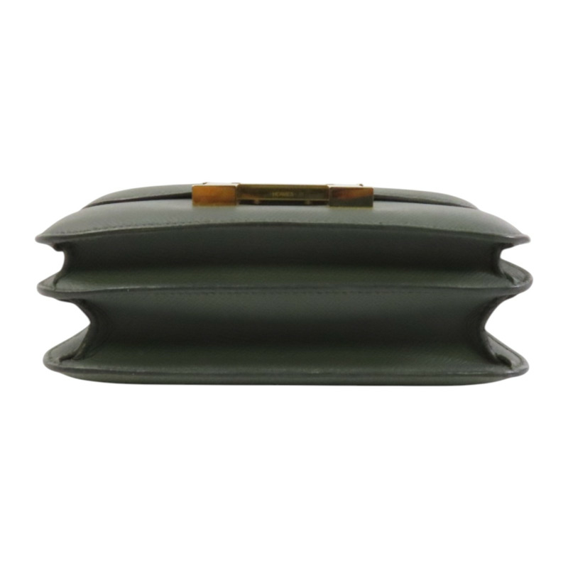 HERMES Epsom皮革Constance Mini金扣肩背袋-3