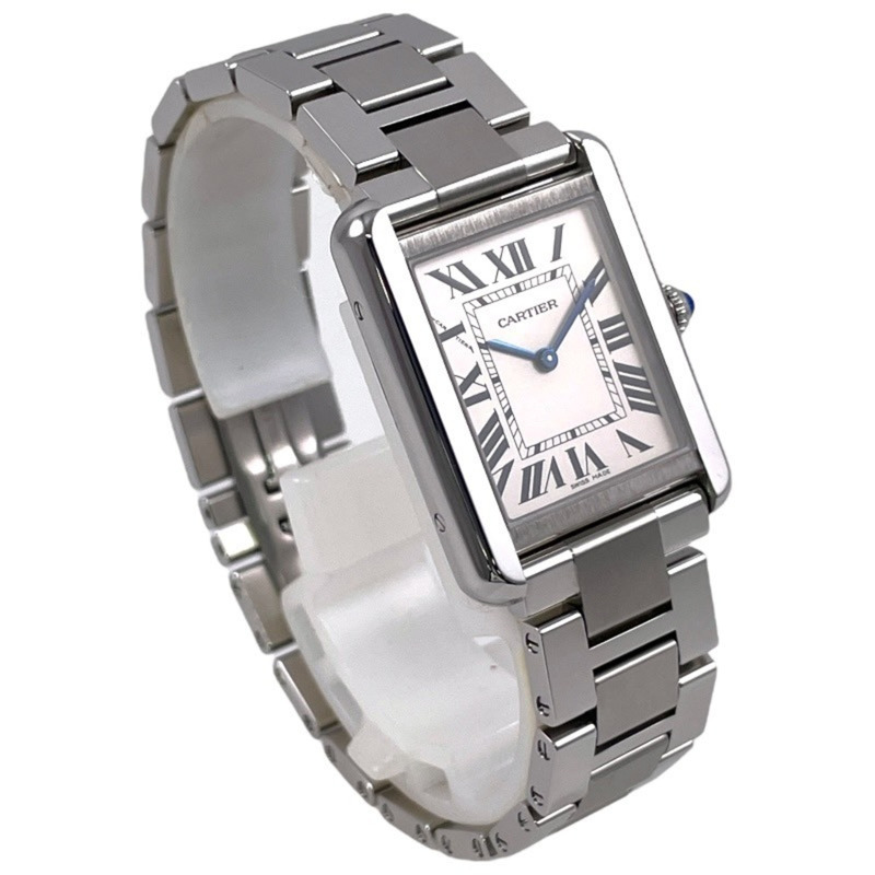 卡地亞 Tank Solo SM W5200013 精鋼女石英腕錶-2