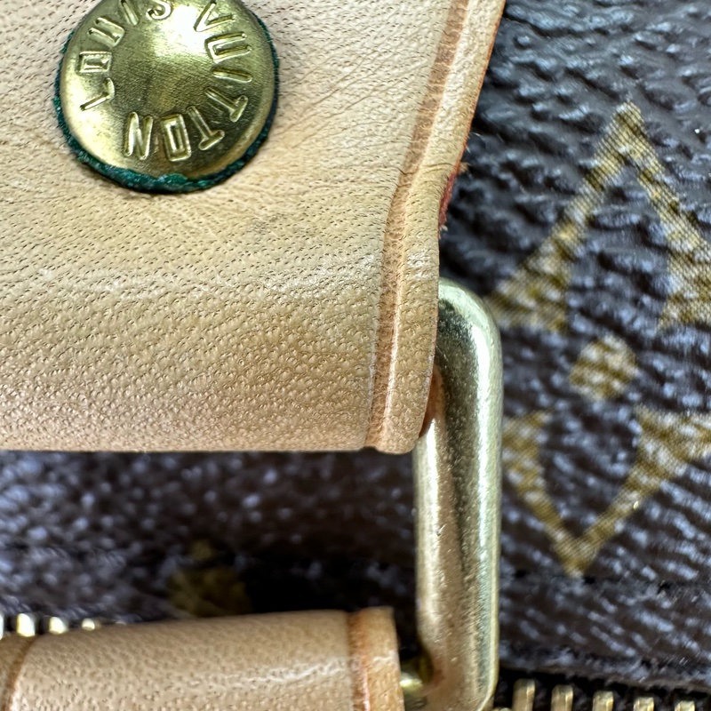 LV Speedy 30 經典啡色老花 手提包-18