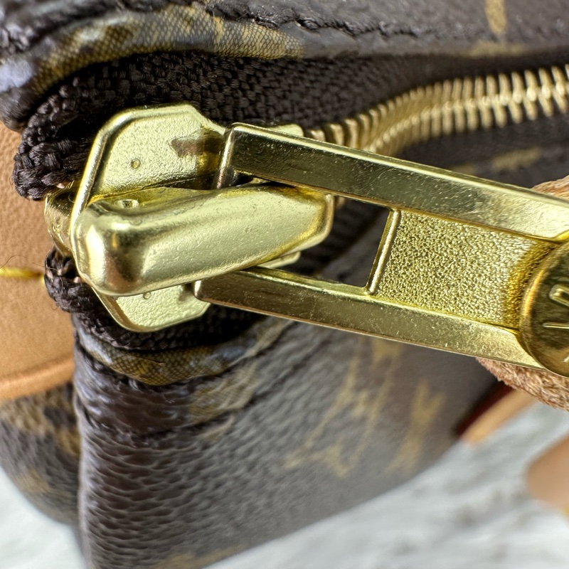 LV Speedy 30 經典啡色老花 手提包-22