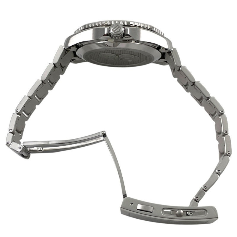 TAG HEUER 豪雅競潛系列專業300公尺潛水錶 WBP201A.BA0632 男士自動機械腕錶,不鏽鋼錶殼,黑色錶盤,日期顯示-5