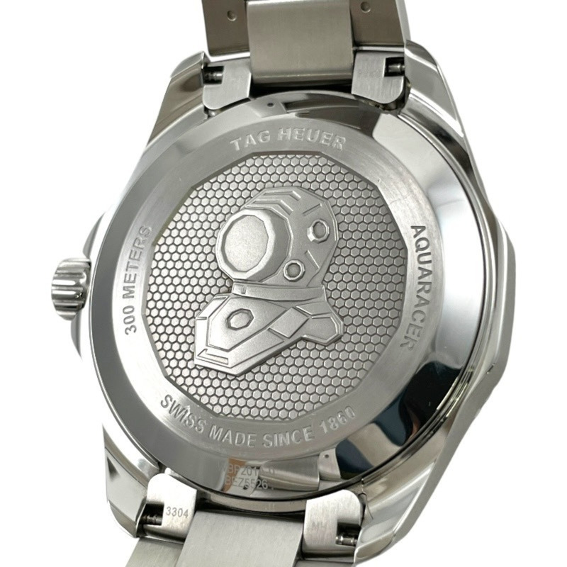 TAG HEUER 豪雅競潛系列專業300公尺潛水錶 WBP201A.BA0632 男士自動機械腕錶,不鏽鋼錶殼,黑色錶盤,日期顯示-7