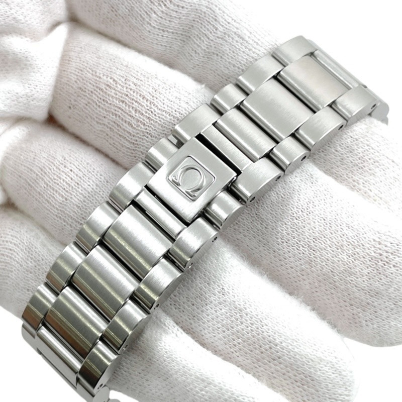 歐米茄海馬系列150公尺2517.30不鏽鋼男士石英錶,銀色錶盤-7