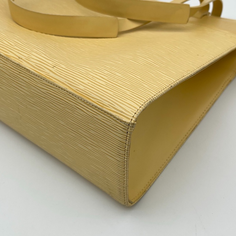 「JL精品代購」Lv小雞黃水波纹單肩托特包-12