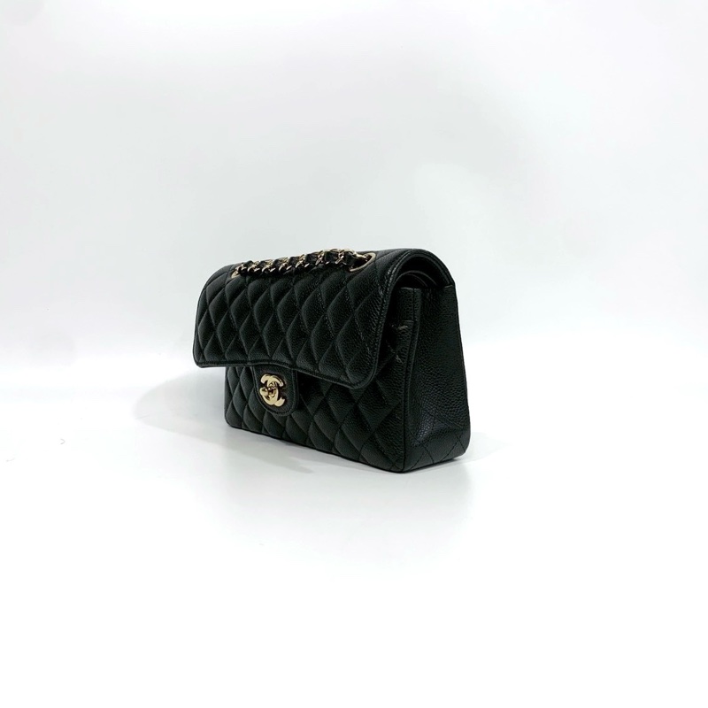 CHANEL黑金荔枝牛皮coco23 A01113-3