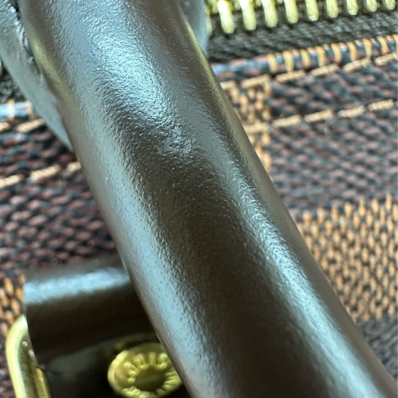 LV Speedy 30 啡色棋盤格 手提包-13