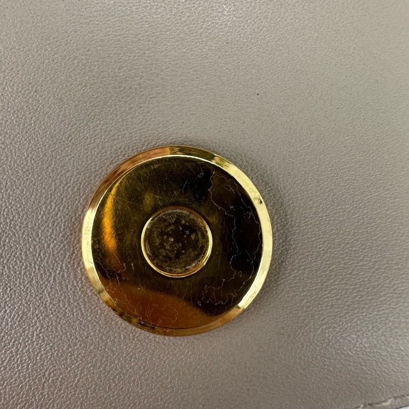 LOEWE Mini Gate 杏色馬鞍包 斜肩包-19