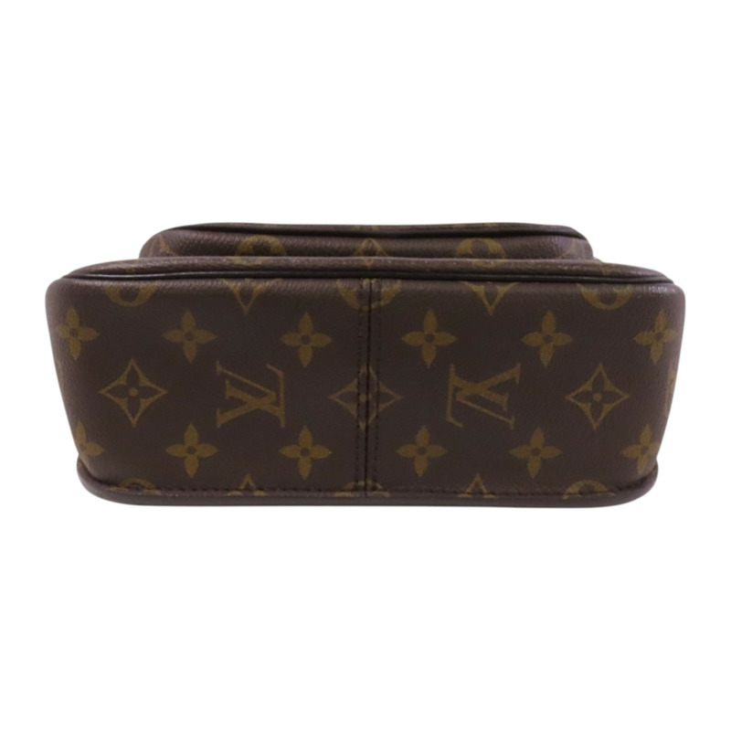 LOUIS VUITTON Monogram Passy銀扣鏈帶肩背袋-3