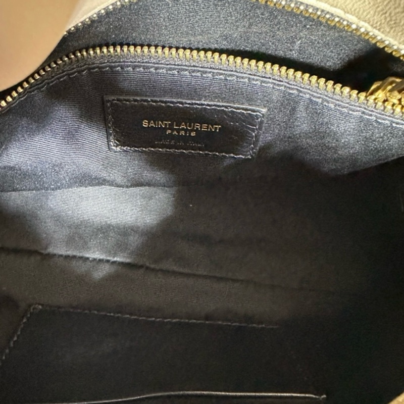 YSL Puffer mini 奶茶色-9