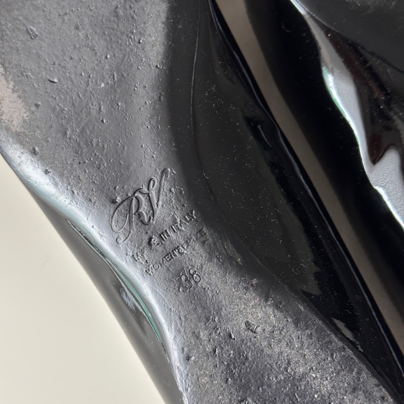 使用品 roger vivier 經典黑色flat平底鞋-8