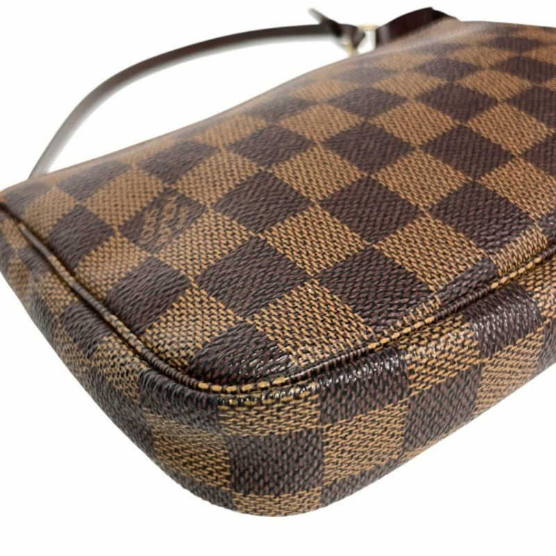 LOUIS VUITTON 路易威登 Pochette Accessoires N41206 手提包 女士 Damier Ebene 迷你包配件袋-3