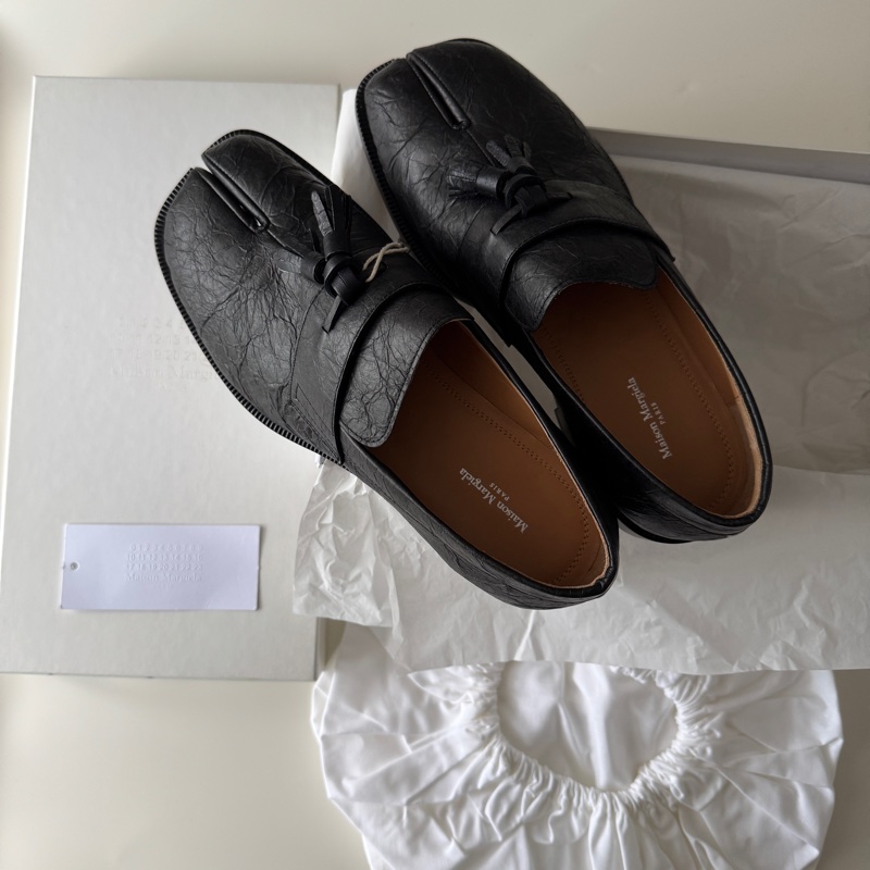 MM maison margiela 假皮tabi loafer-1