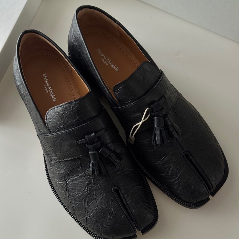 MM maison margiela 假皮tabi loafer-2