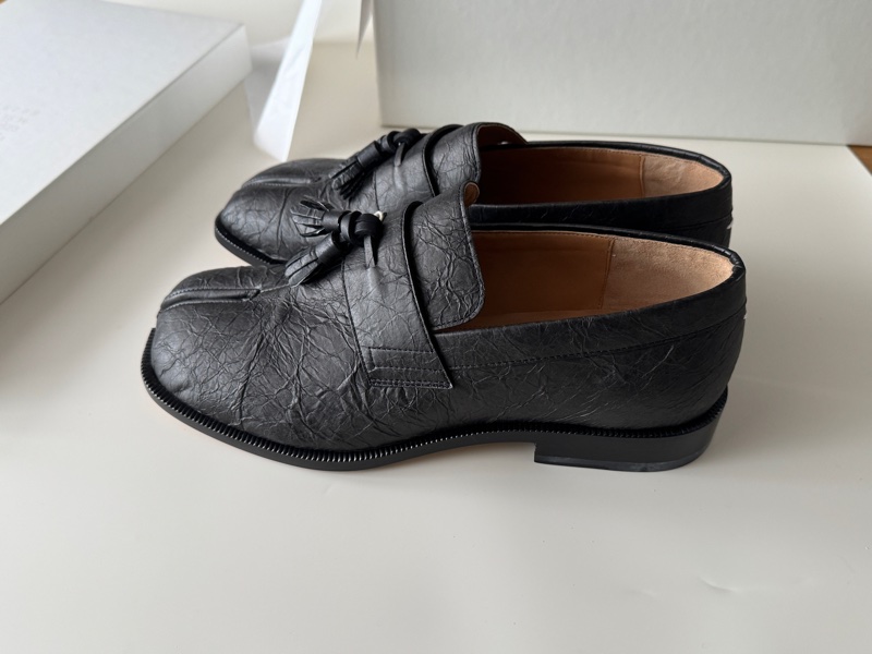 MM maison margiela 假皮tabi loafer-7