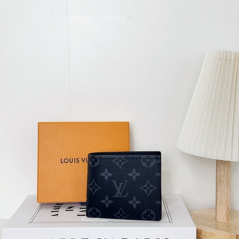 LV 經典 老花 零錢袋 男短夾